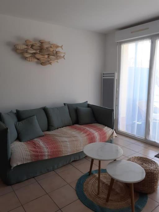 Mignon Appartement En Residence Avec Piscine Бискаррос Экстерьер фото